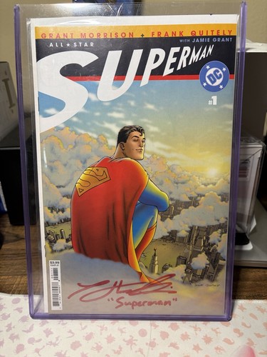 Firmato all star superman - superman, #1